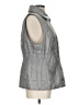 Chico's 100% Polyester Gray Vest Size Lg (2) - photo 4