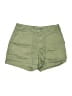 Universal Thread Solid Green Khaki Shorts Size 6 - photo 1