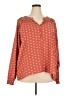 wonderly 100% Polyester Red Long Sleeve Blouse Size XXL - photo 1