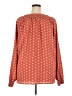 wonderly 100% Polyester Red Long Sleeve Blouse Size XXL - photo 2