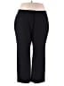Lane Bryant Solid Black Dress Pants Size 22s - photo 1