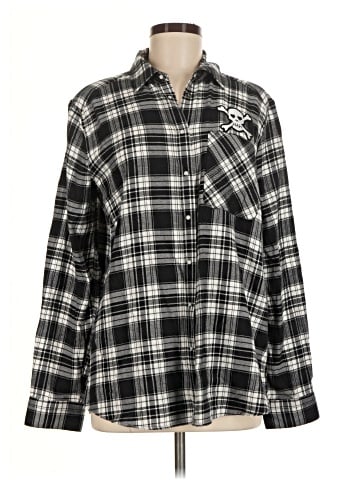 Express Long Sleeve Button-Down Shirt (view 1)