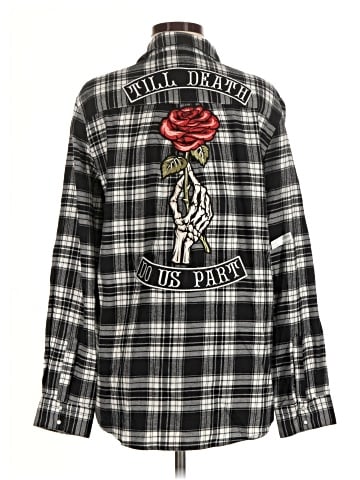 Express Long Sleeve Button-Down Shirt (view 2)