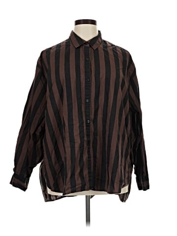 Aerie Long Sleeve Button-Down Shirt (view 1)
