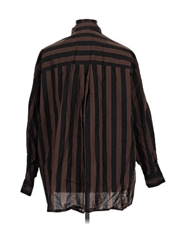 Aerie Long Sleeve Button-Down Shirt (view 2)