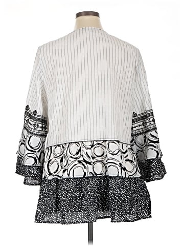 Calessa 3/4 Sleeve Blouse (view 2)