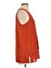 MICHAEL Michael Kors 100% Polyester Orange Sleeveless Top Size L - photo 4