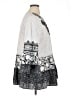 Calessa 100% Polyester Silver 3/4 Sleeve Blouse Size XL - photo 4
