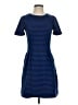 Madewell Stripes Blue Casual Dress Size 2 - photo 1