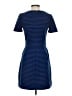 Madewell Stripes Blue Casual Dress Size 2 - photo 2