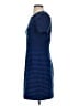 Madewell Stripes Blue Casual Dress Size 2 - photo 5