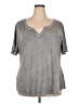Terra & Sky Gray Short Sleeve T-Shirt Size 2X - photo 1