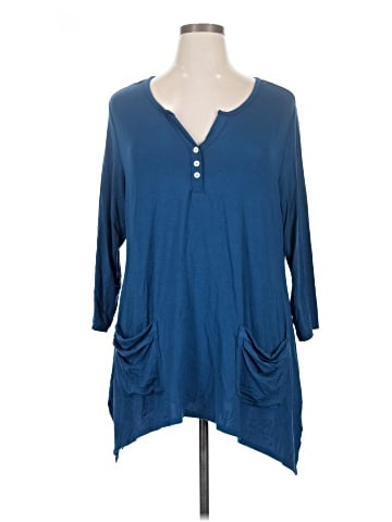 Soft Surroundings 3/4 Sleeve T-Shirt (view 1)