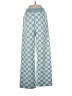 OAK + FORT Checkered-gingham Blue Casual Pants Size S - photo 1