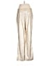 CeCe 100% Polyester Metallic Gold Dress Pants Size M - photo 2