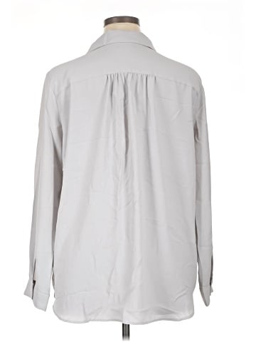 Ann Taylor 3/4 Sleeve Button-Down Shirt (view 2)