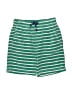 Mini Boden Stripes Green Shorts Size 7 - photo 1