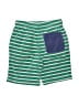 Mini Boden Stripes Green Shorts Size 7 - photo 2