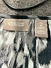 Chico's 100% Polyester Animal Print Gray Silver Long Sleeve Blouse Size Lg (2) - photo 7