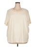 Catherines Ivory Short Sleeve Top Size 3X - photo 1
