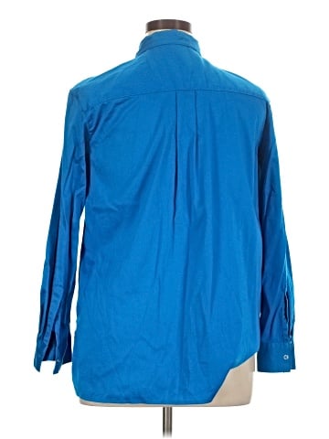 Dana Buchman Long Sleeve Button-Down Shirt (view 2)