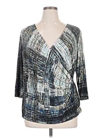 Nic + Zoe 3/4 Sleeve Blouse (view 1)