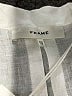 FRAME 100% Linen Ivory Sleeveless Button-Down Shirt Size XS - photo 7