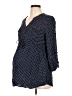 Motherhood Blue Kimono Size Lg Maternity - photo 1