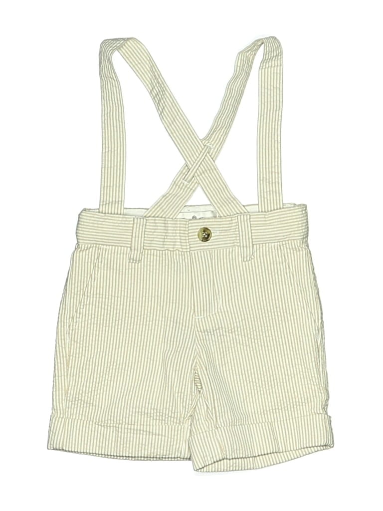 Pre-owned Janie And Jack Babies' Overalls In Green