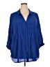 Catherines Blue 3/4 Sleeve Blouse Size 3X - photo 1