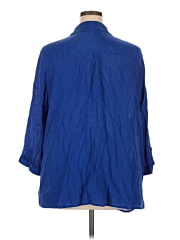 Catherines 3/4 Sleeve Blouse (view 2)