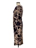 Connected Apparel Paisley Brown Cocktail Dress Size 12 - photo 5