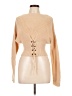 Say What? 100% Acrylic Tan Pullover Sweater Size L - photo 1