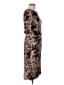 Connected Apparel Paisley Brown Cocktail Dress Size 12 - photo 4