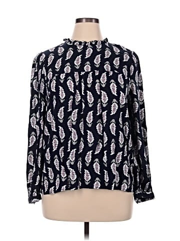 Ann Taylor LOFT Outlet Long Sleeve Blouse (view 1)