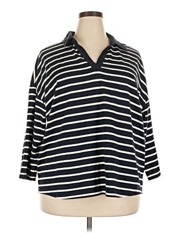 L.L.Bean 3/4 Sleeve Button-Down Shirt (view 1)