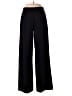 IMAN Solid Black Dress Pants Size M - photo 1