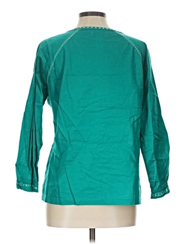 Caribbean Joe 3/4 Sleeve Blouse (view 2)