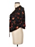 GB 100% Polyester Black Short Sleeve Blouse Size XS - photo 5