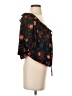 GB 100% Polyester Black Short Sleeve Blouse Size XS - photo 4