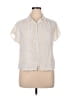Universal Thread Ivory Short Sleeve Blouse Size XL - photo 1