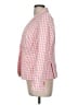 Talbots Checkered-gingham Pink Blazer Size 6 - photo 5