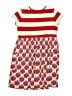 Hanna Andersson 100% Cotton Hearts Red Dress Size 8 - photo 2