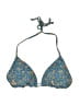 Veronica Beard Floral Blue Swimsuit Top Size M - photo 1