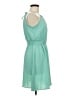 No Boundaries Solid Teal Casual Dress Size M - photo 4