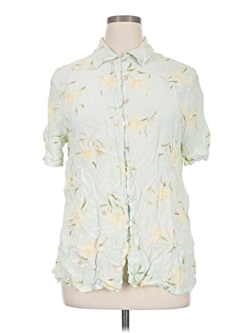 Rena Rowan Short Sleeve Silk Top (view 1)