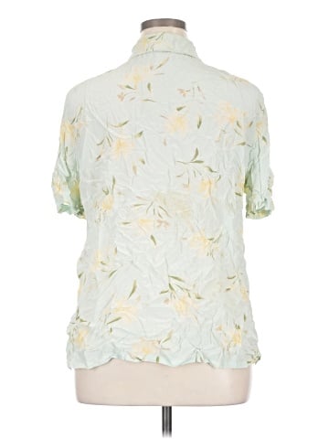 Rena Rowan Short Sleeve Silk Top (view 2)