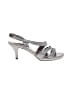Nina Metallic Silver Sandals Size 10 - photo 1