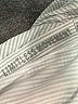 Unbranded Stripes Gray 3/4 Sleeve Button-Down Shirt Size XL (estimated) - photo 7