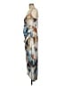 Zara 100% Polyester Tie-dye Tan Cocktail Dress Size M - photo 5